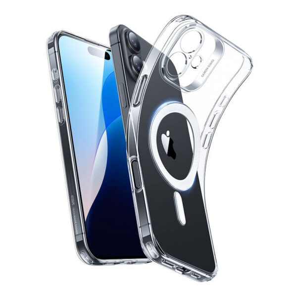 48115_1 Zero Clear Case (HaloLock) ESR ümbris iPhone 16 Plus jaoks (selge)