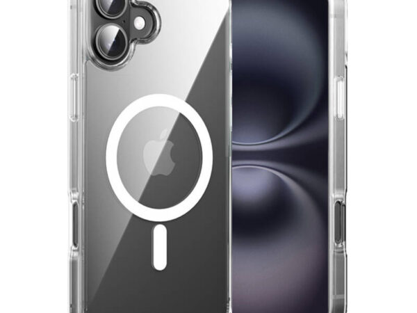 48247_1 Vention KUGT0-20 korpus iPhone 16 Plus MagSafe jaoks (läbipaistev)