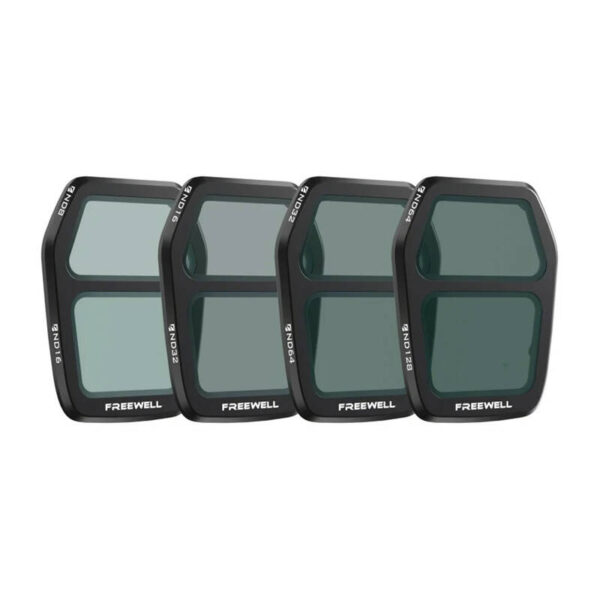 4-osaline Split ND Freewell filtrite komplekt DJI Air 3S jaoks