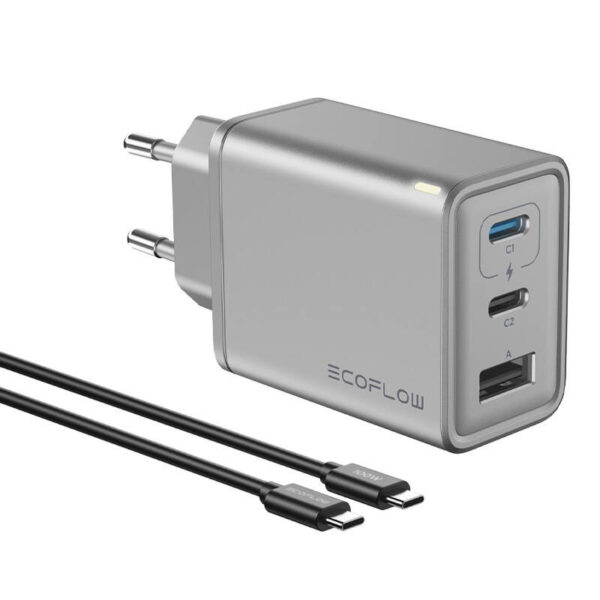 48399_3 EcoFlow RAPID 65W GaN laadija