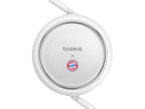 48459_1 Baseus USB-C to USB-C 100W laadimiskaabel (valge) Bayern väljaanne