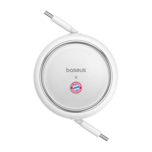 Baseus USB-C to USB-C 100W laadimiskaabel (valge) Bayern väljaanne