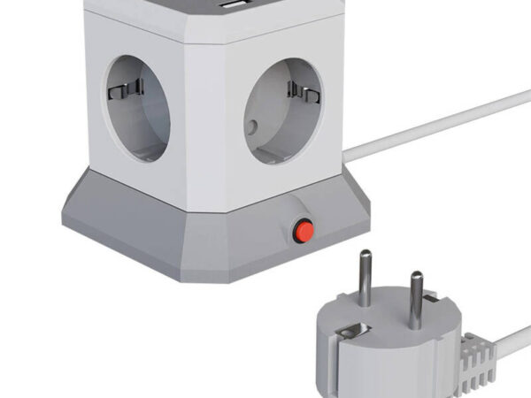 48544_1 BlitzWolf BW-EC1 4xAC 2xUSB-A 2xUSB-C pikendaja