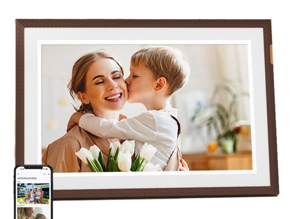 Arzopa D10 10.1" digitaalne raam (tumepruun)