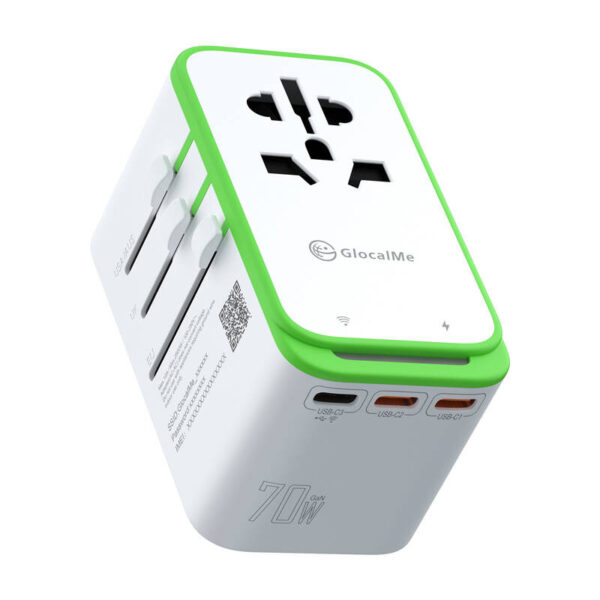Adapter Roamplug koos 4G/LTE Wi-Fi hotspotiga GlocalMe Cloud SIM