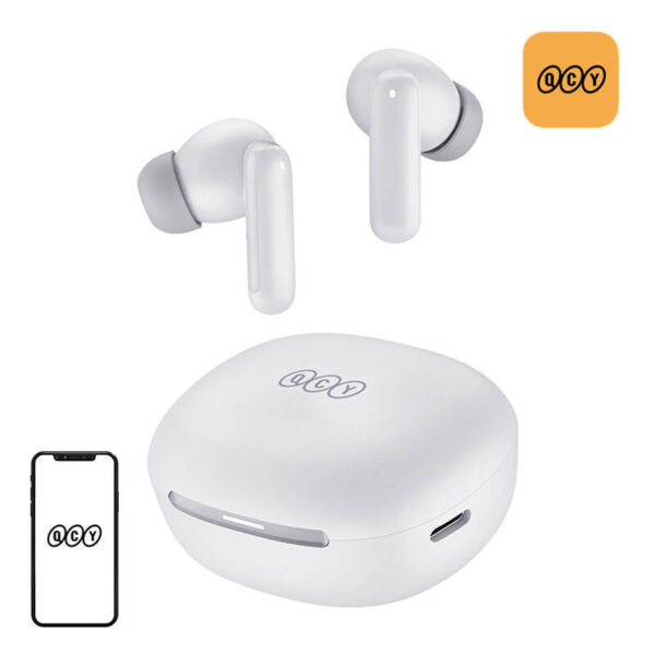 48834_1 TWS QCY MeloBuds HT16 kõrvaklapid (valge)