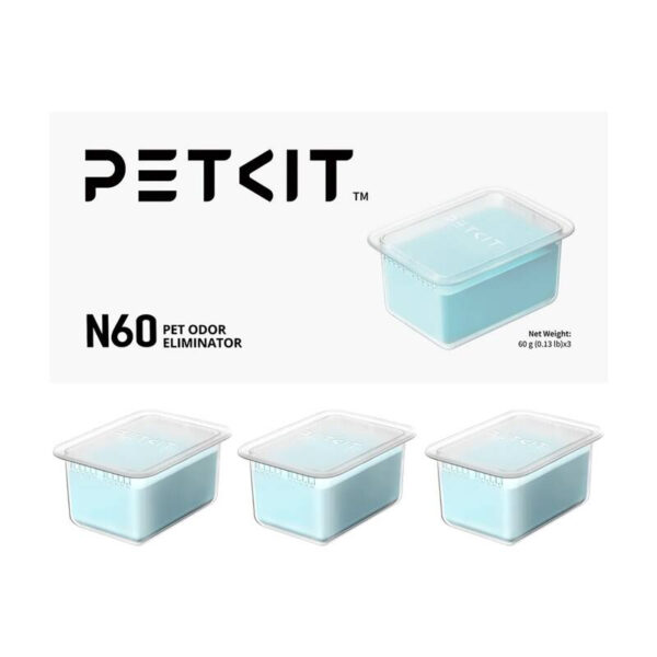 Lõhnaeemaldaja N60 Petkit liivakasti PUROBOT ULTRA jaoks (3 tk)