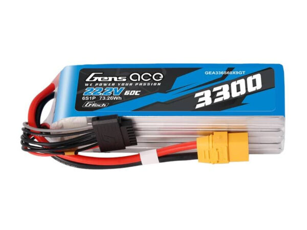 49055_1 Akumulator Lipo Gens Ace G-Tech 3300mAh 22.2V 60C 6S1P XT90