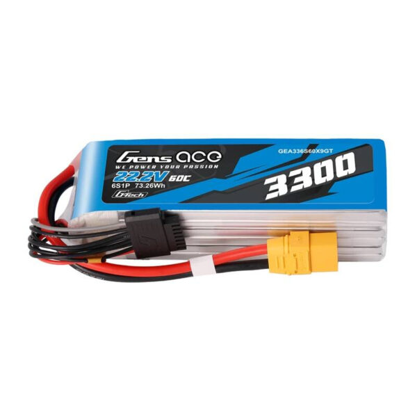 Akumulator Lipo Gens Ace G-Tech 3300mAh 22.2V 60C 6S1P XT90