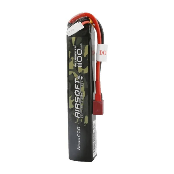 49058_1 Lipo Gens ace 25C 1100mAh 3S1P 11.1V Airsoft relva aku T-plugiga