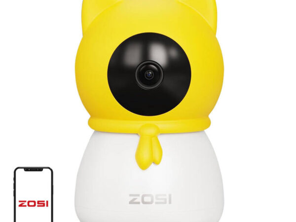 ZOSI 4MP HD 355° elektrooniline kaamera/lastetädi