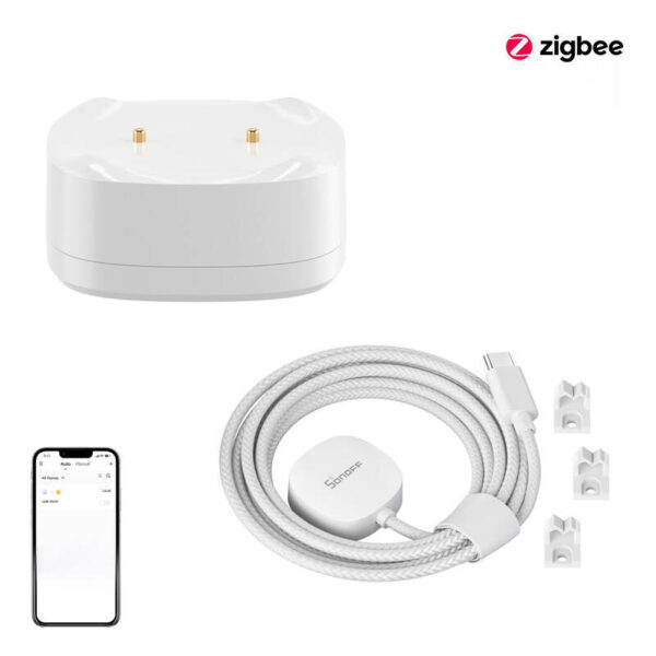 49502_6 Veekadu/ülevaatusanduri komplekt ZigBee SONOFF SNZB-05P + Kaabel WLDC200