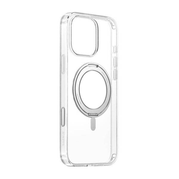 49567_1 Magnetiline ümbris jalaga Baseus SkyRing 360° iP16 Pro (läbipaistev)