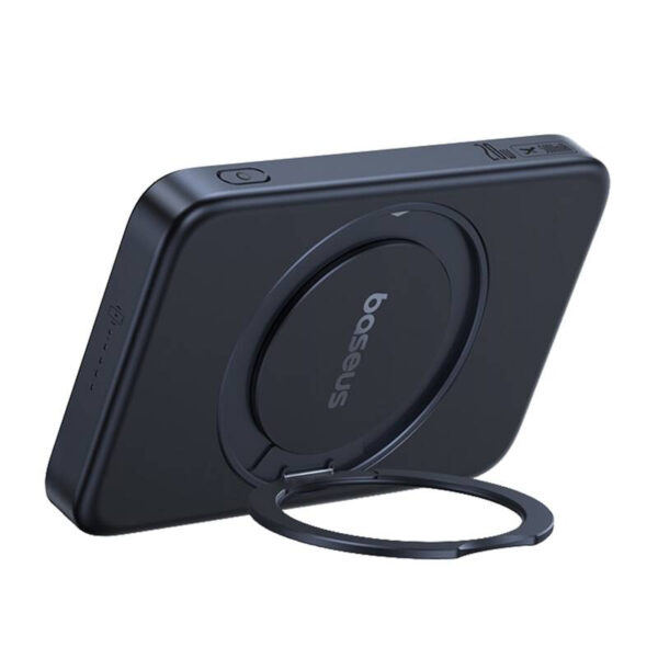 49580_1 Baseus magnetiline powerbank statiivi jaotusega PicoGo Qi2 5000mAh 20W