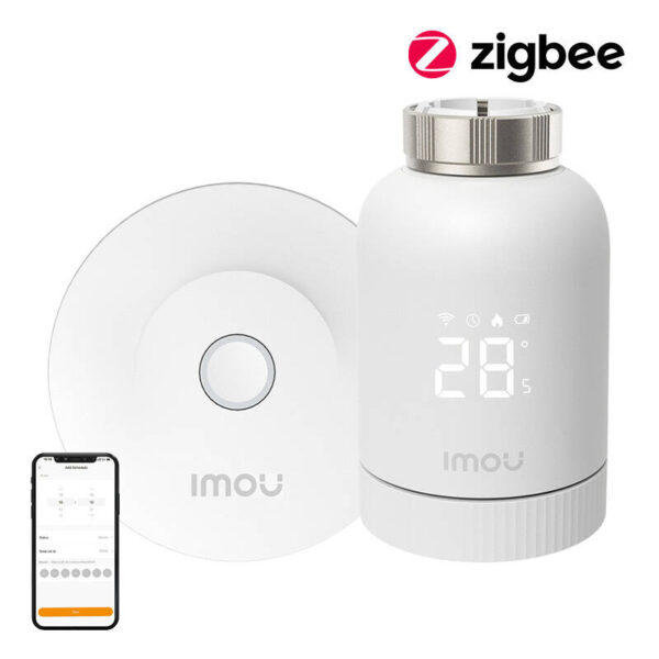IMOU KIT-TRV1-EU-2 ZigBee termostaadipea komplekt 6 adapteri ja värava kanssa