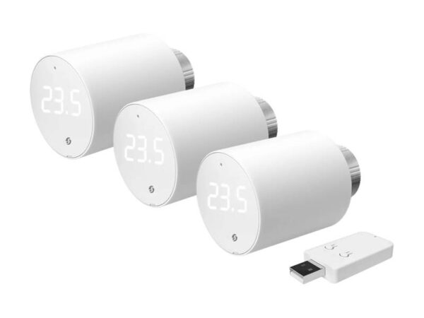 Shelly BLU TRV termostaatpea, WiFi/Bluetooth (3 tükki koos juhtseadmestikuga)