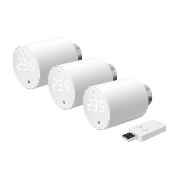Shelly BLU TRV termostaatpea, WiFi/Bluetooth (3 tükki koos juhtseadmestikuga)