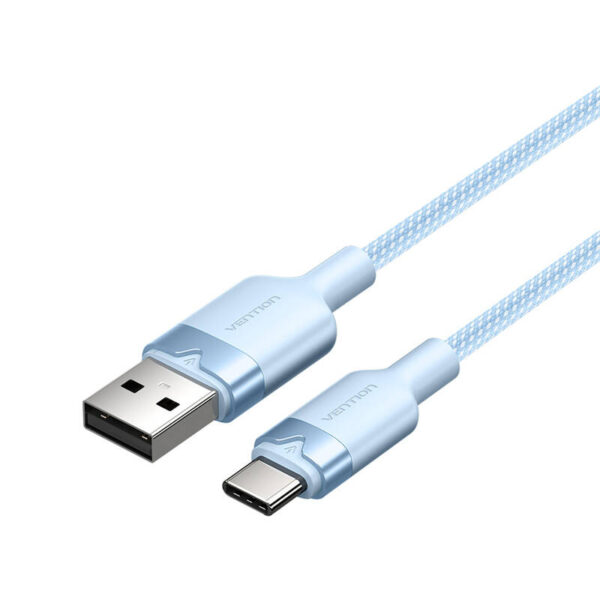 USB 2.0 A kuni USB-C 3A kaabel Vention CTNLF 1M (sinine)