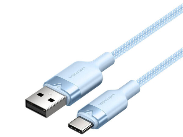 49795_1 USB 2.0 A kuni USB-C 3A kaabel Vention CTNLH 2M (sinine)
