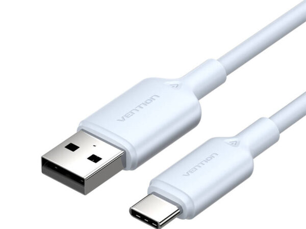 49810_1 USB 2.0 A kuni USB-C 3A kaabel Vention CTQLF 1M (sinine)