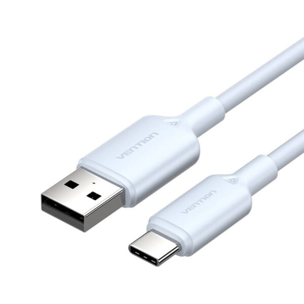 49810_1 USB 2.0 A kuni USB-C 3A kaabel Vention CTQLF 1M (sinine)