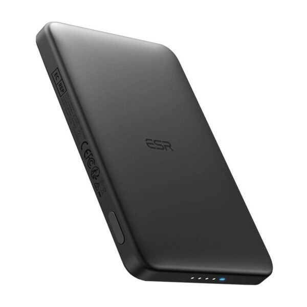 49933_1 ESR Qi2 MagSlim 5000 mAh magnetiline powerbank (must)