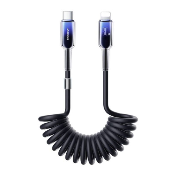 50347_1 Kaabel USB-C Lightning Joyroom S-A43 30W 1,5m (must)
