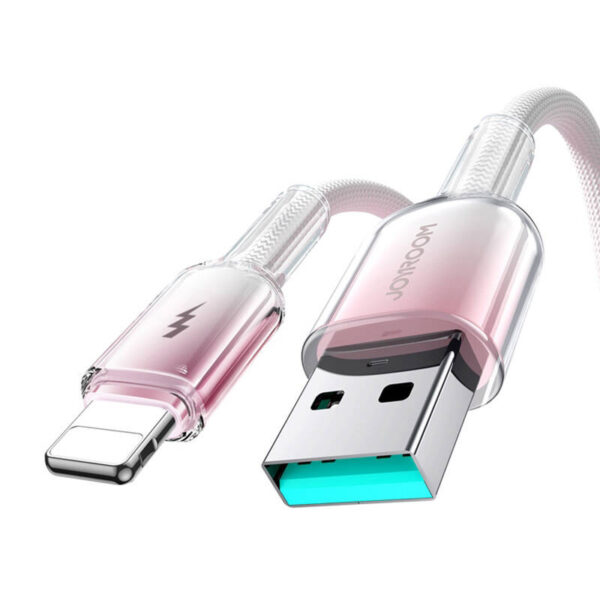USB-A Lightning kaabel Joyroom S-A42 3A 1.2m valge
