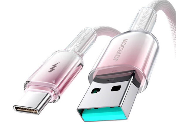 50369_1 Joyroom S-A42 3A USB-A USB-C kaabel 1.2m valge