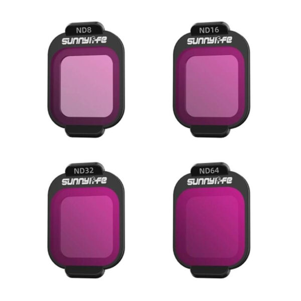 Filtrid ND8, ND16, ND32, ND64 Sunnylife DJI Flip jaoks