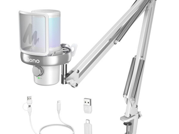 50684_1 Maono DM40 S Pro mikrofon (valge)