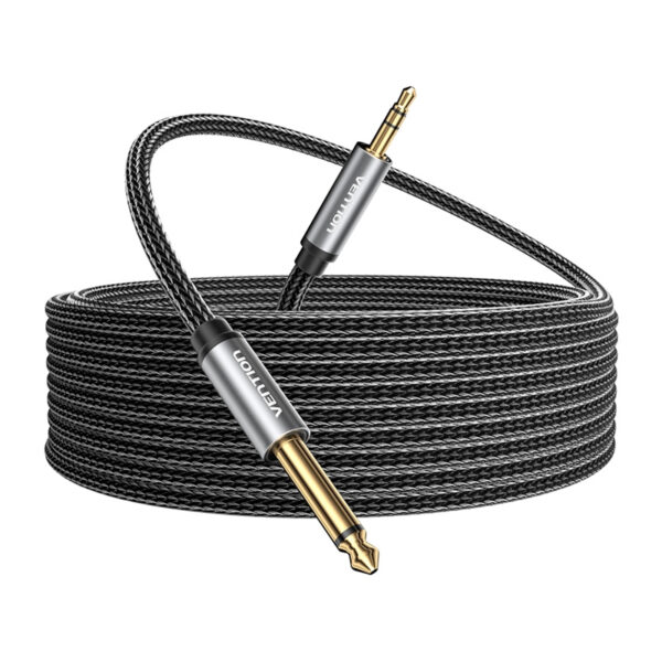 Audio kaabel mini jack 3.5mm isane kuni jack 6.35mm isane Vention BCYHL 10m