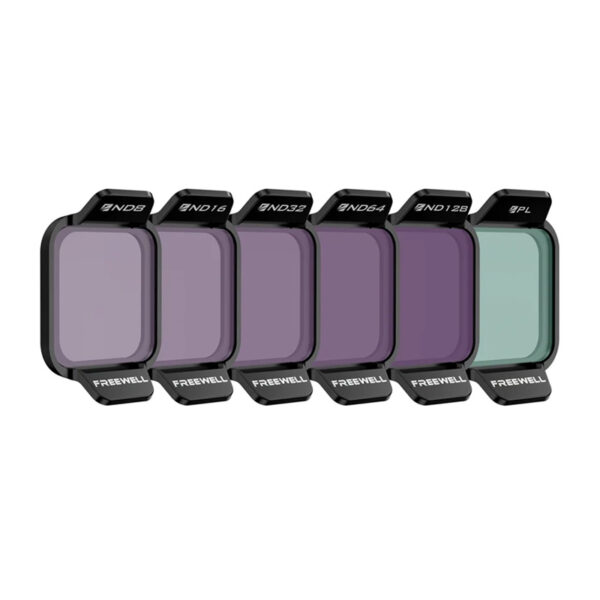 6 Freewell Standard Day filtrite komplekt DJI Flip jaoks