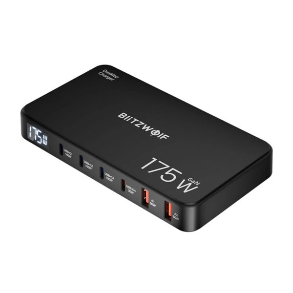 51248_4 Blitzwolf BW-S30 6-in-1 laadimisjaam 4xUSB-C + 2xUSB 175W