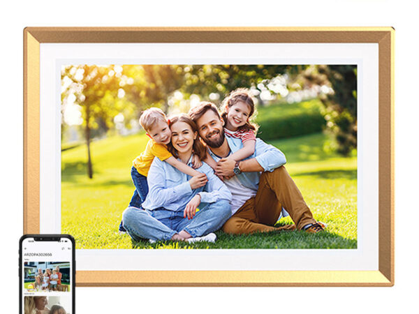 51602_3 Arzopa D10 (kuld) 10.1" digitaalne fotoraam