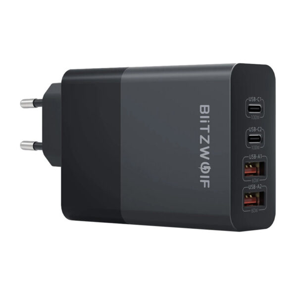 BlitzWolf BW-S29 120W seinalaadija (must)