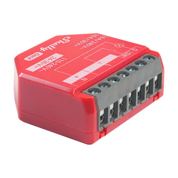 51926_1 Shelly 1 PM Gen4 Kontroller Zigbee/Matter