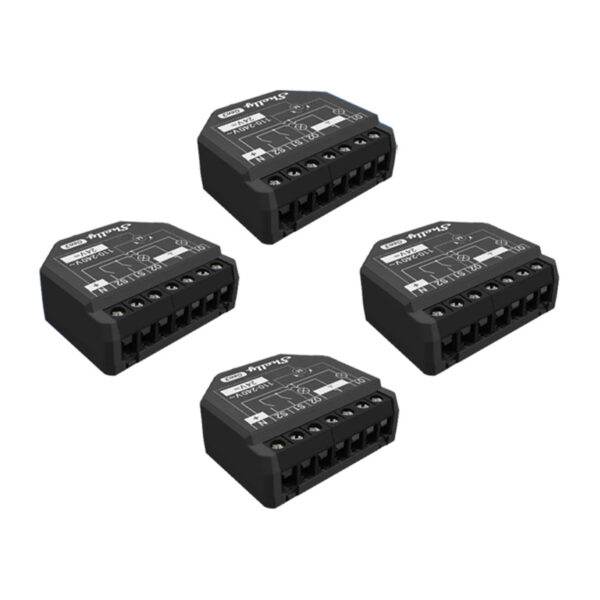 Shelly 2PM Gen3 4-tükiline kontroller WiFi/Bluetooth