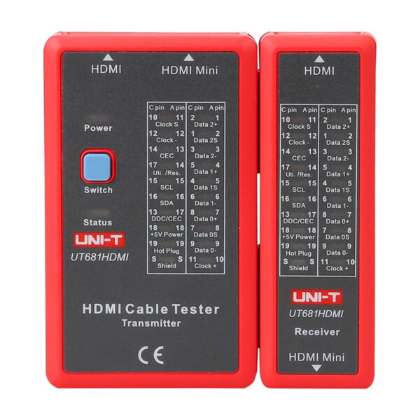 52270_1 HDMI kaabli tester UNI-T UT681HDMI