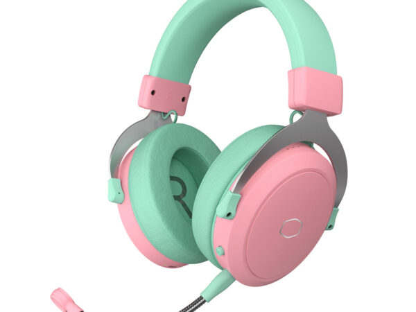 52413_4 Cooler Master CH351-MC mängupeakomplekt (roheline-roosa)