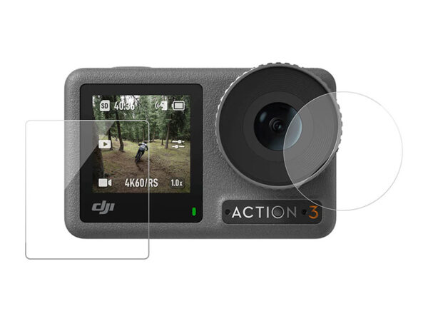 TELESIN karastatud klaas DJI Osmo Action 5/4/3 jaoks