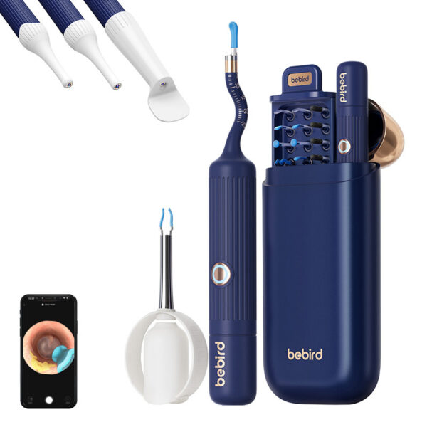 52435_1 Bebird EarSight Plus otoskoop kõrvade puhastamise kaameraga (sinine)