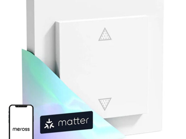 Meross MRS105MA-EU WiFi nutikas rullakardinate lüliti (Matter)