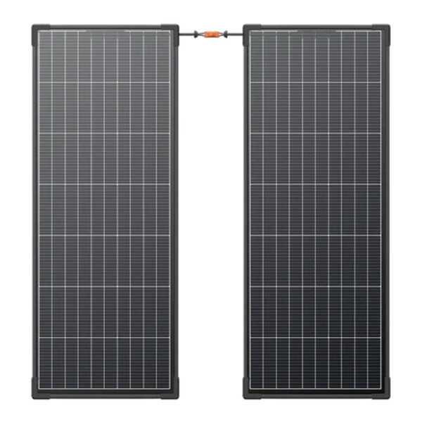 2x EcoFlow 130W fotogalvaanilise paneeli komplekt (jäik konstruktsioon)