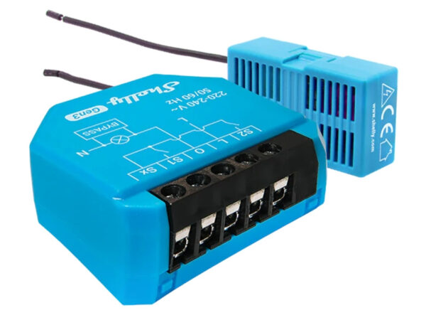 Shelly 1L Gen3 WiFi 1-kanaliline mitte-neutraalne valgustuse kontroller
