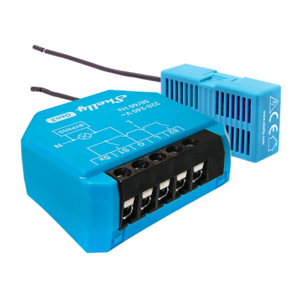 Shelly 1L Gen3 WiFi 1-kanaliline mitte-neutraalne valgustuse kontroller
