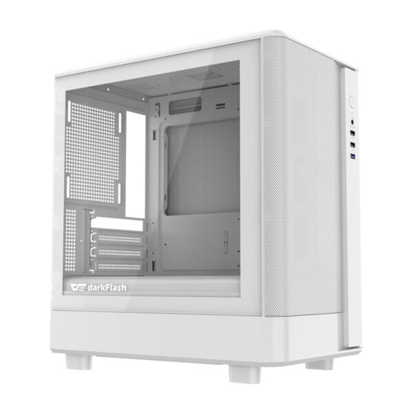 Darkflash DB330M Mesh arvutikorpus (valge)