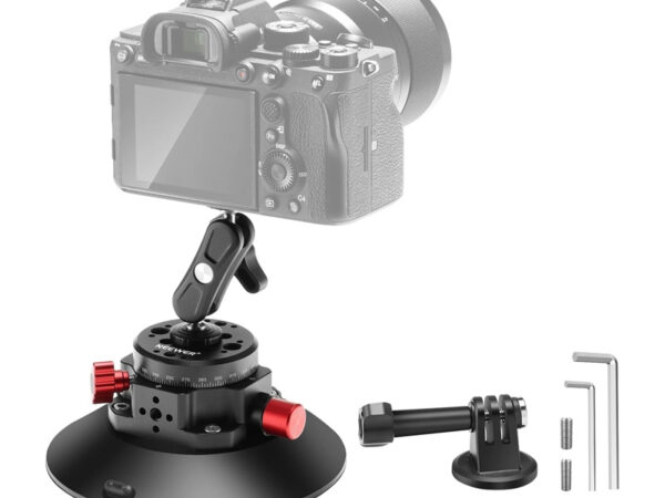 53575_1 Imemisega kinnitus 1/4 tolli Neewer CA013 spordikaameratele (DJI Action, GoPro, Insta360)