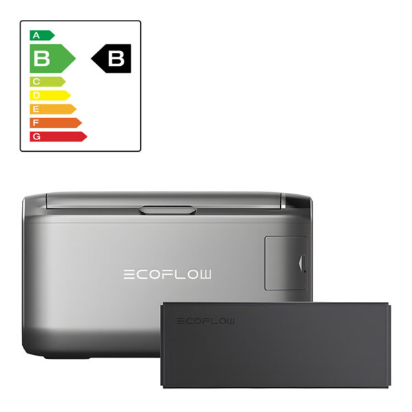 Komplekt: EcoFlow Glacier 35L kaasaskantav külmik + 298Wh aku.