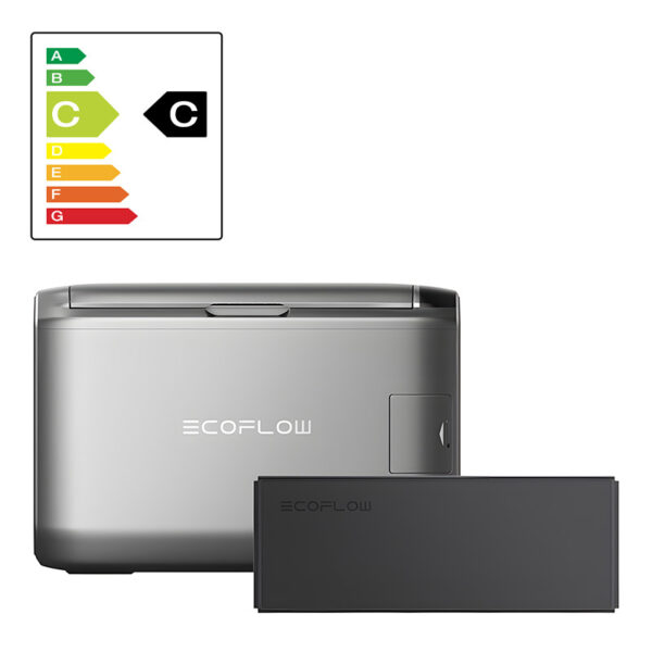 Komplekt: EcoFlow Glacier 45L kaasaskantav külmik + 298Wh aku.
